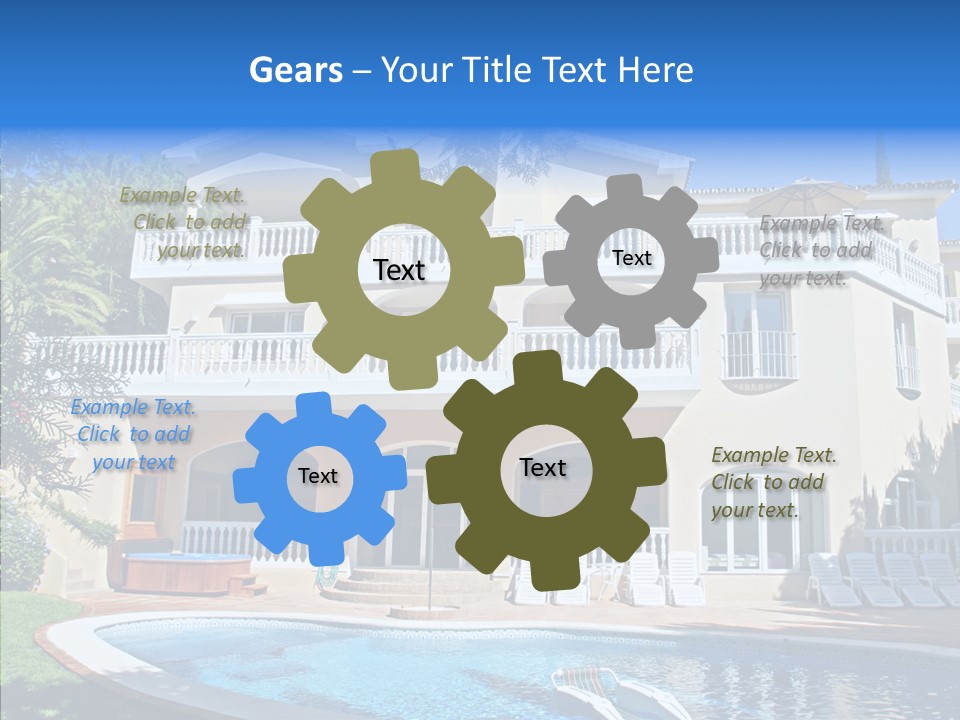 Office Trategy Conference PowerPoint Template