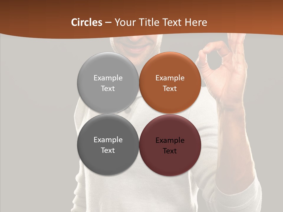Meeting People Writing PowerPoint Template
