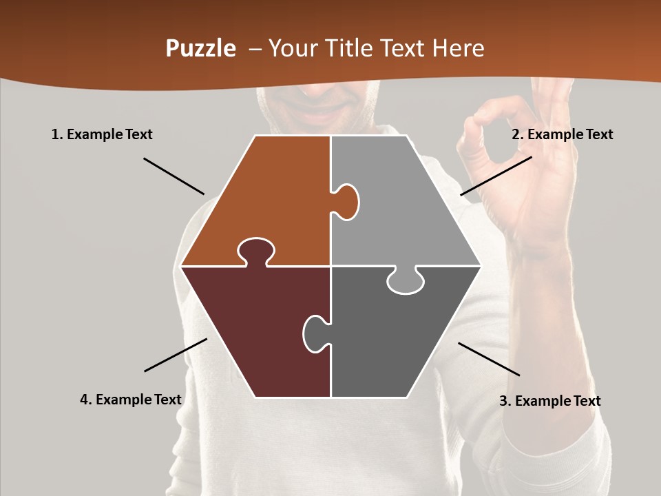 Meeting People Writing PowerPoint Template