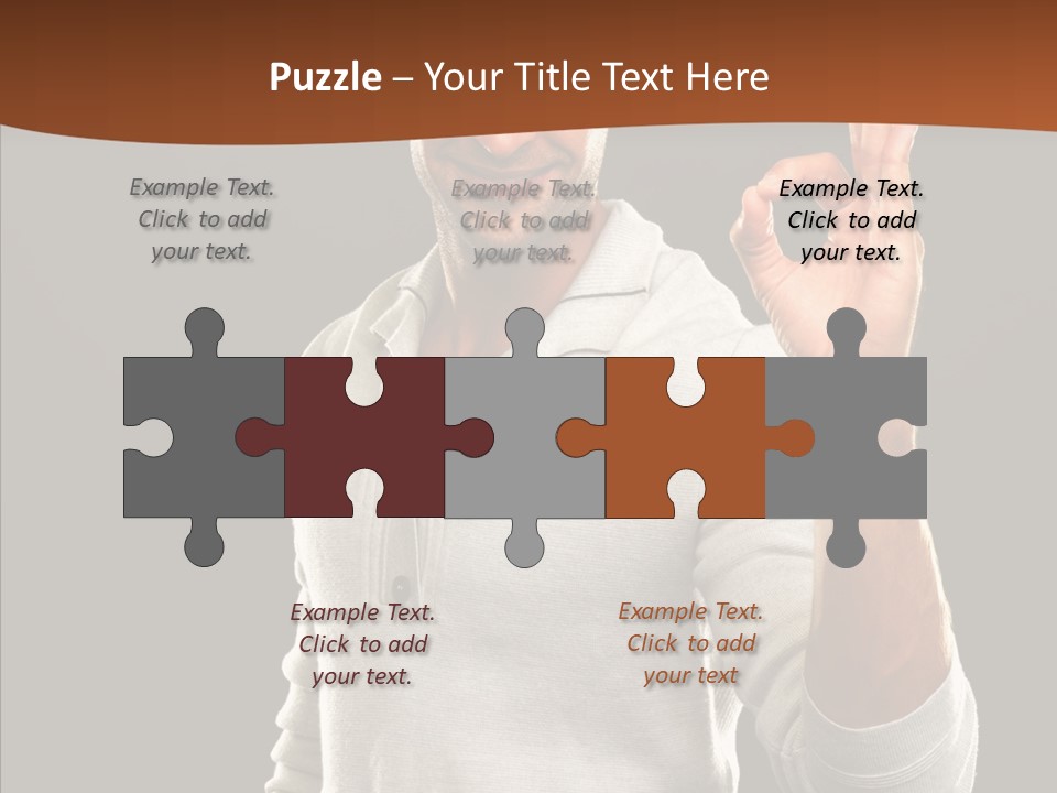 Meeting People Writing PowerPoint Template