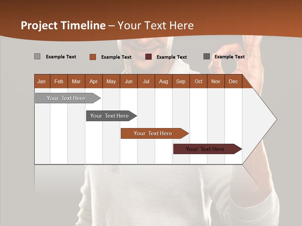 Meeting People Writing PowerPoint Template