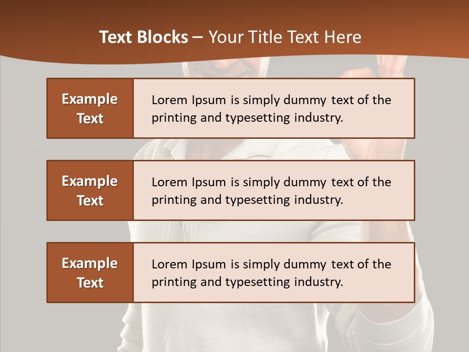 Meeting People Writing PowerPoint Template