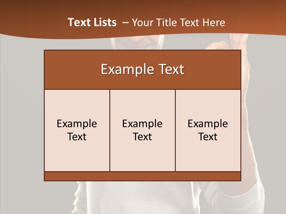 Meeting People Writing PowerPoint Template