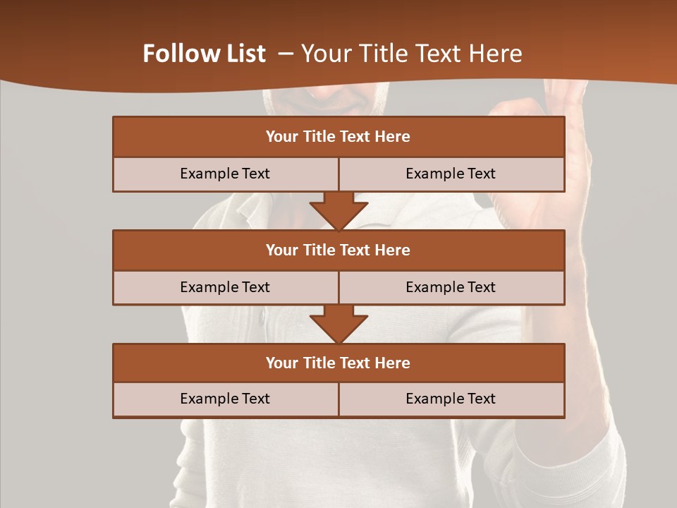Meeting People Writing PowerPoint Template