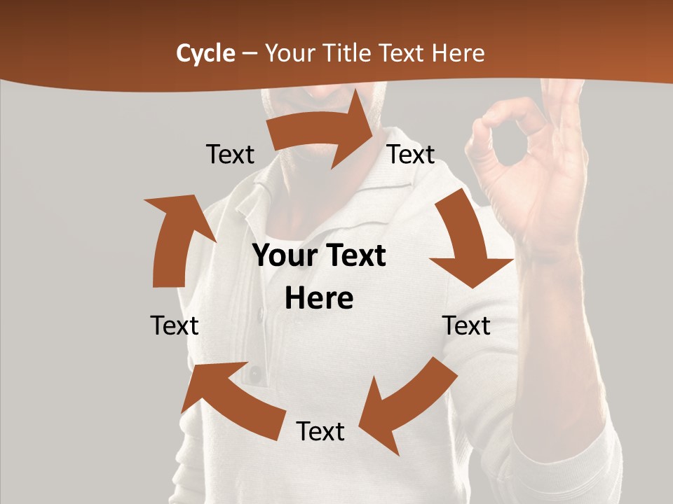 Meeting People Writing PowerPoint Template