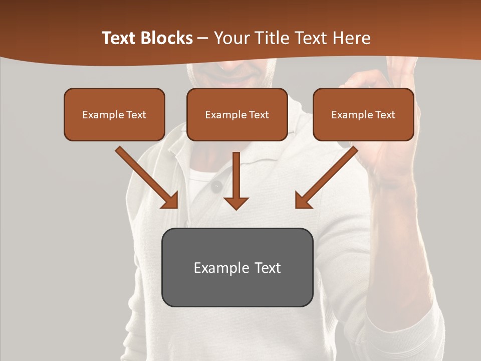 Meeting People Writing PowerPoint Template