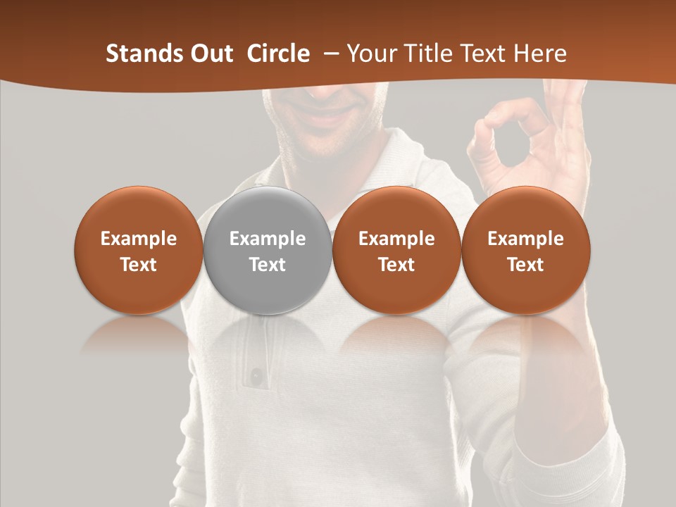 Meeting People Writing PowerPoint Template