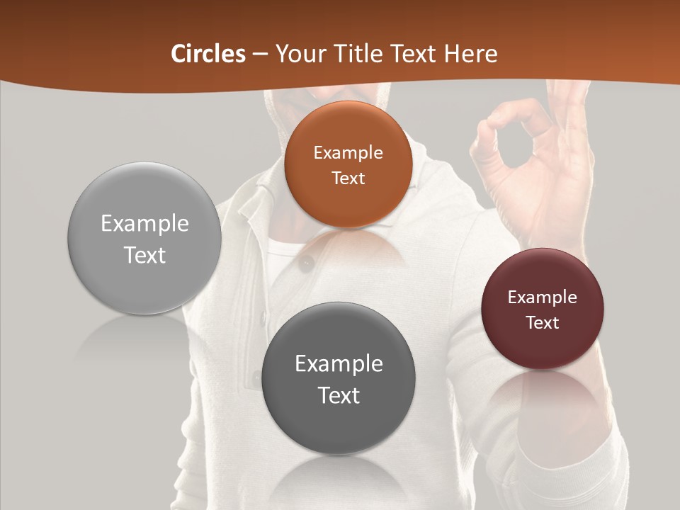 Meeting People Writing PowerPoint Template