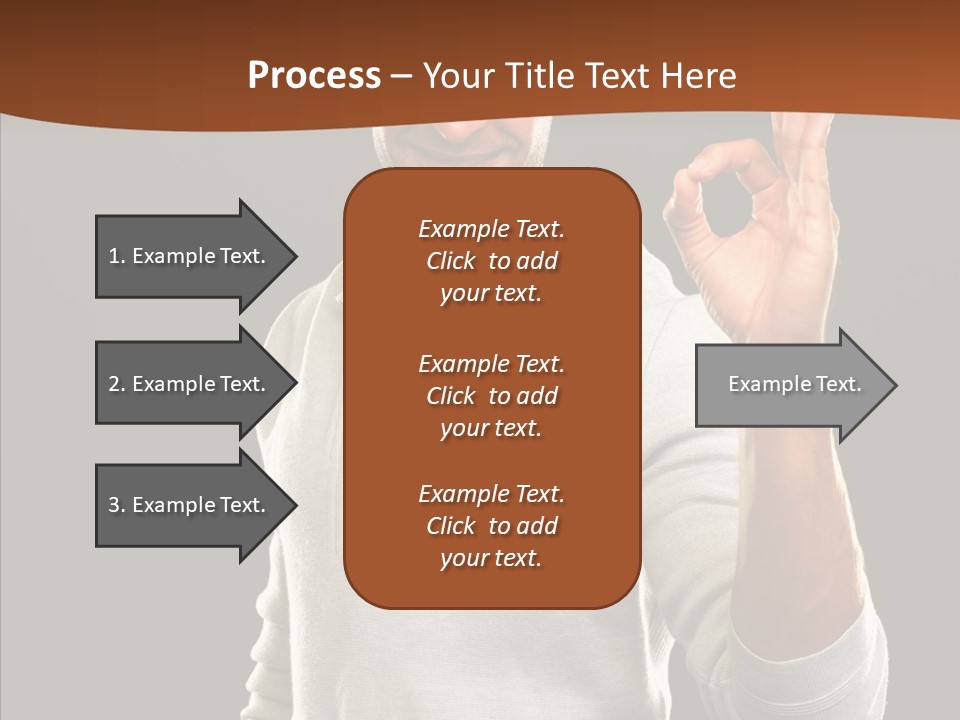 Meeting People Writing PowerPoint Template