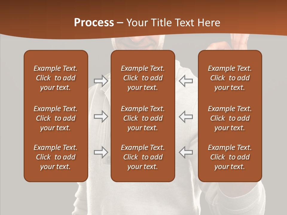Meeting People Writing PowerPoint Template