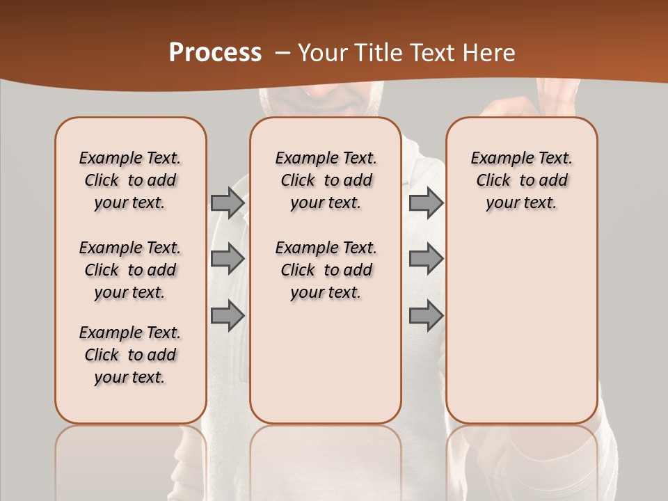 Meeting People Writing PowerPoint Template