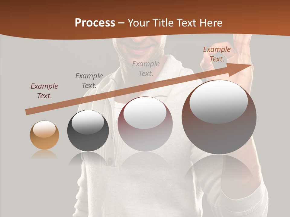 Meeting People Writing PowerPoint Template