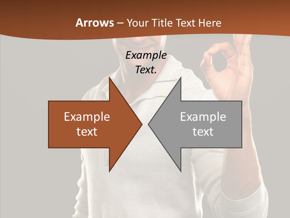 Meeting People Writing PowerPoint Template