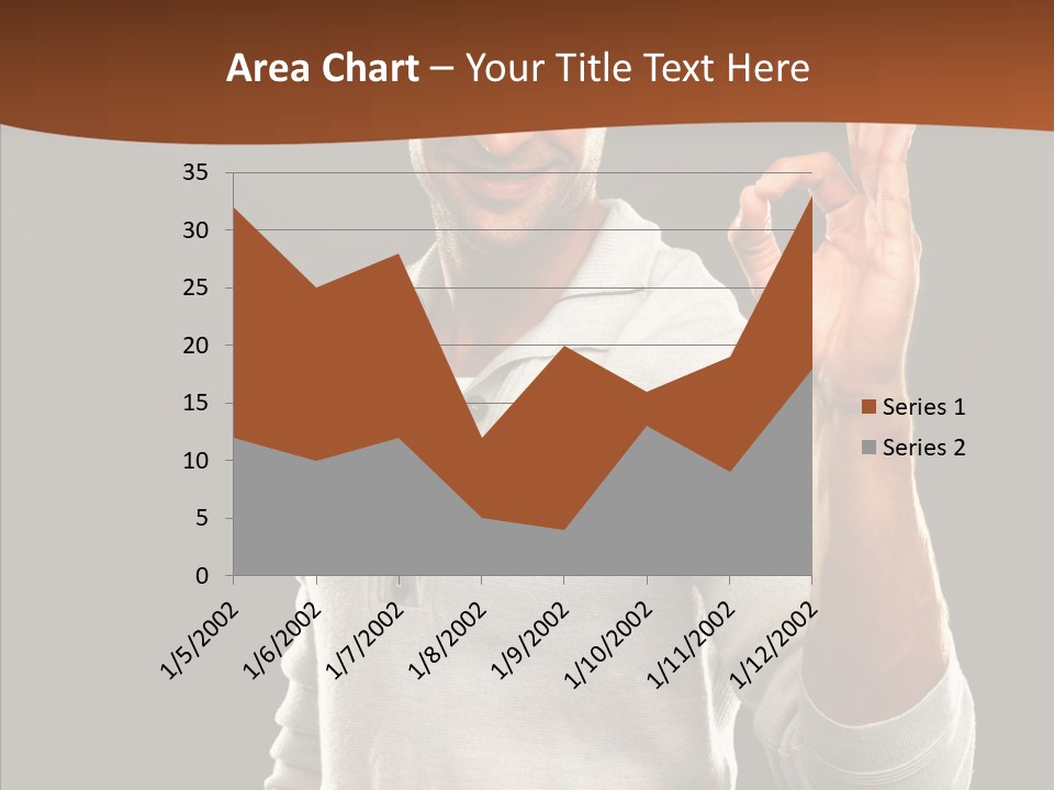 Meeting People Writing PowerPoint Template