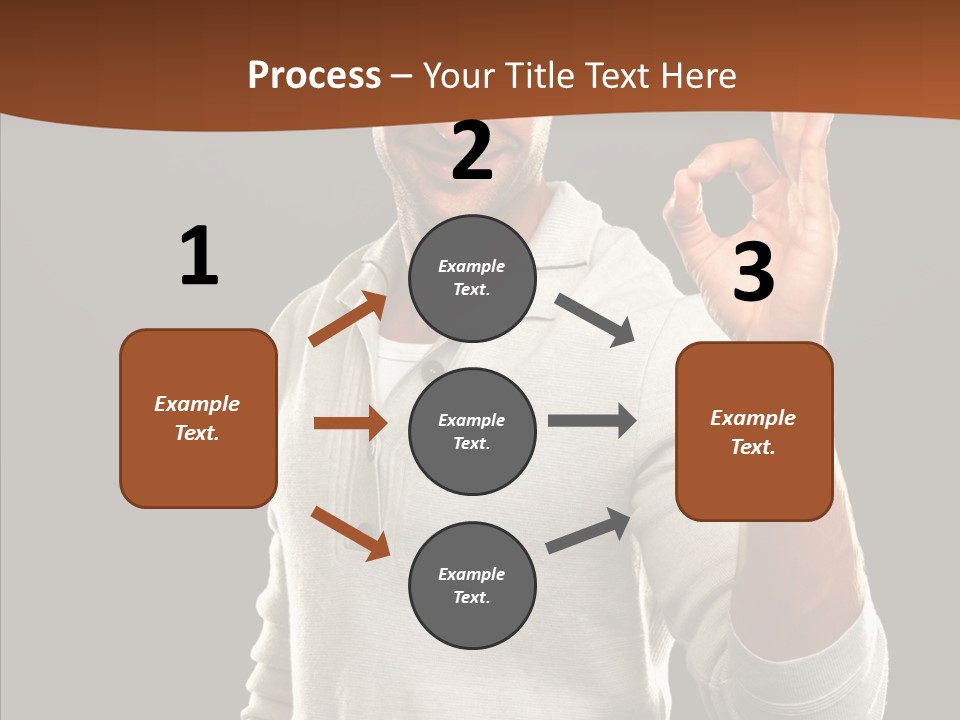 Meeting People Writing PowerPoint Template