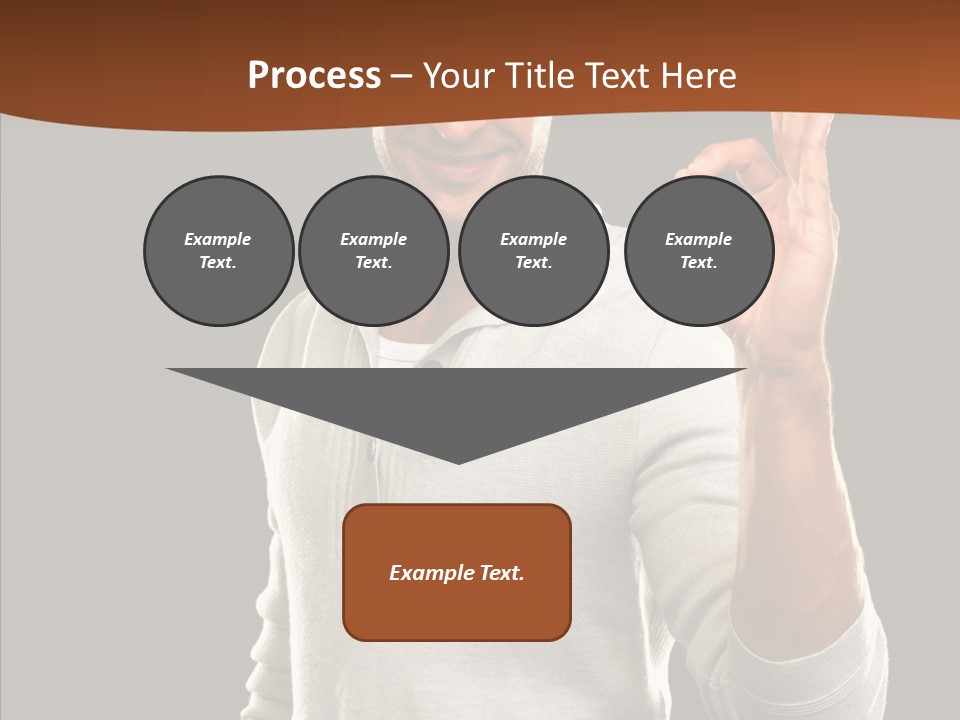 Meeting People Writing PowerPoint Template