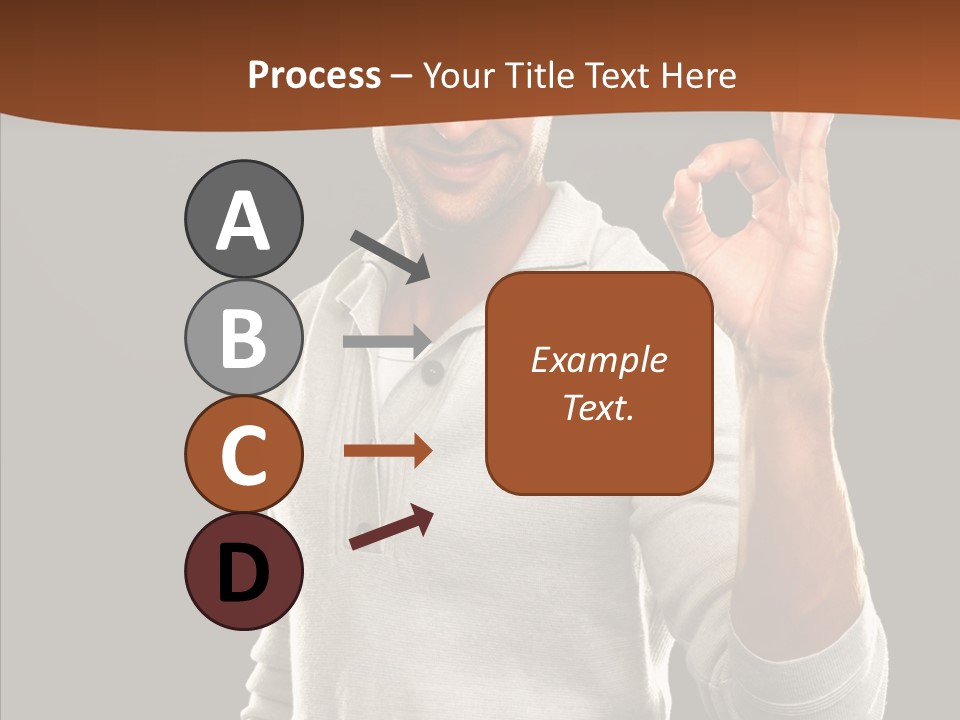 Meeting People Writing PowerPoint Template