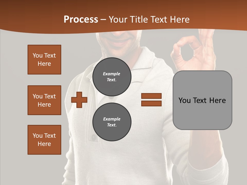 Meeting People Writing PowerPoint Template