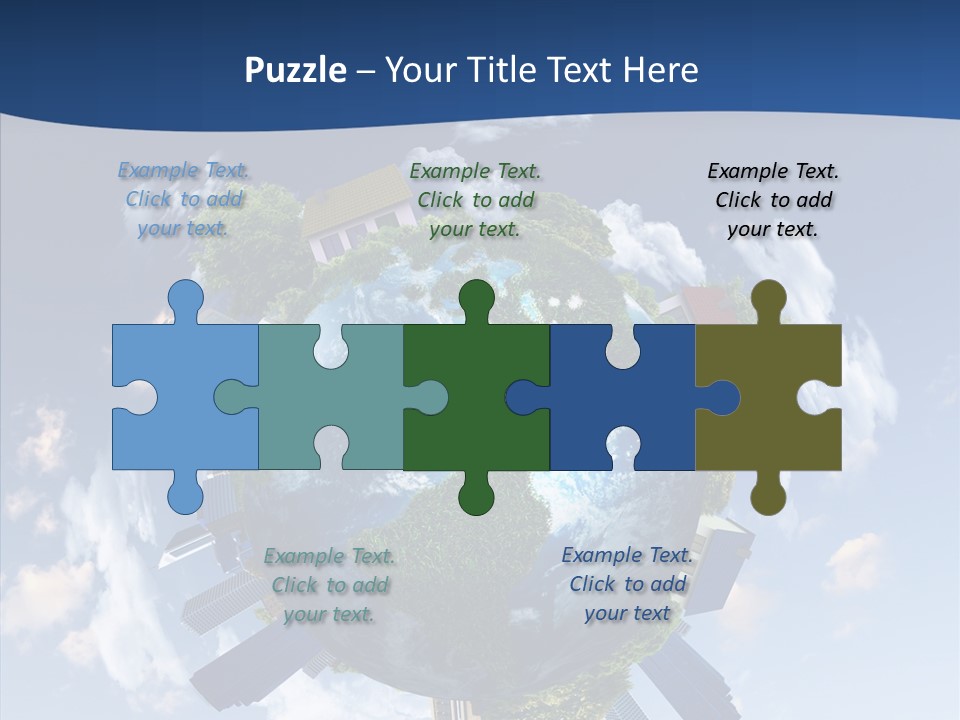 Air Plant Life PowerPoint Template