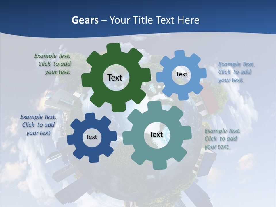 Air Plant Life PowerPoint Template