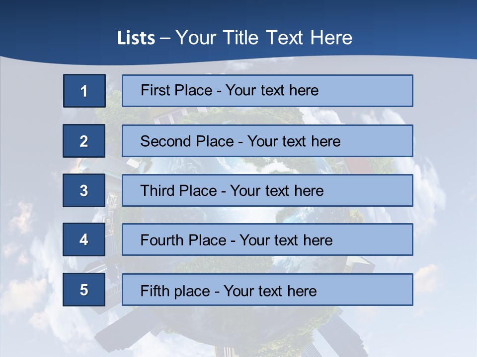 Air Plant Life PowerPoint Template