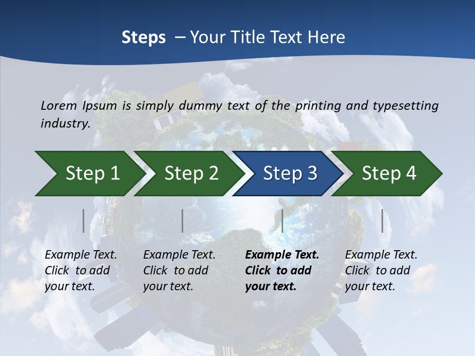 Air Plant Life PowerPoint Template
