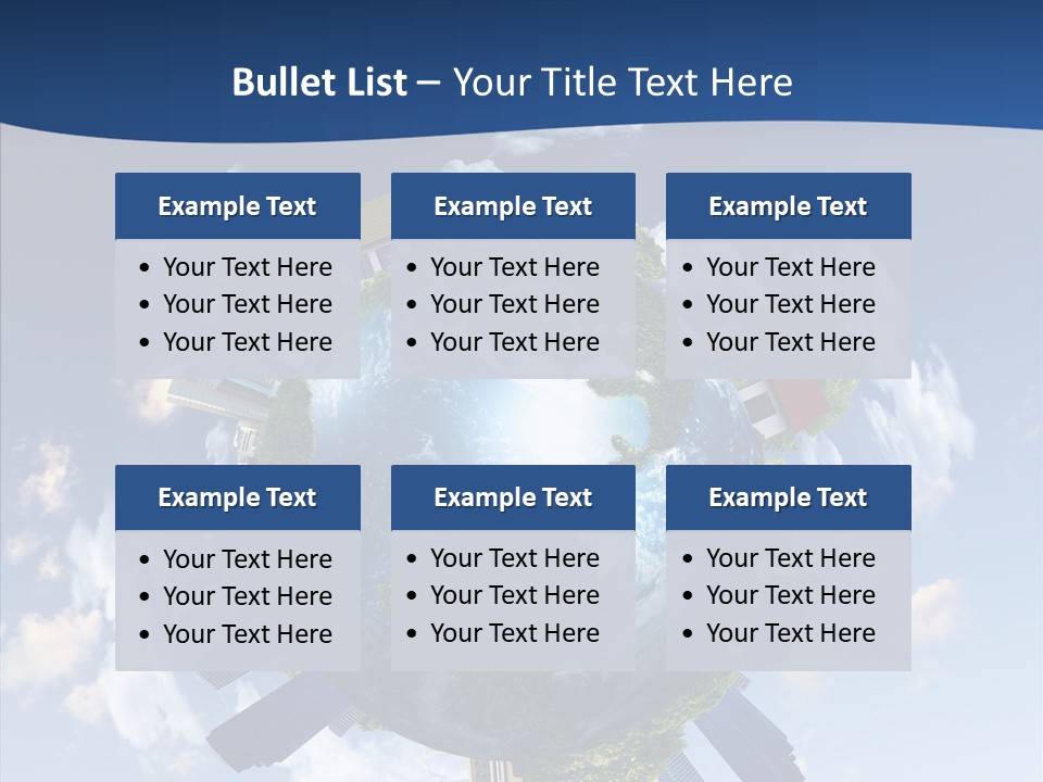 Air Plant Life PowerPoint Template