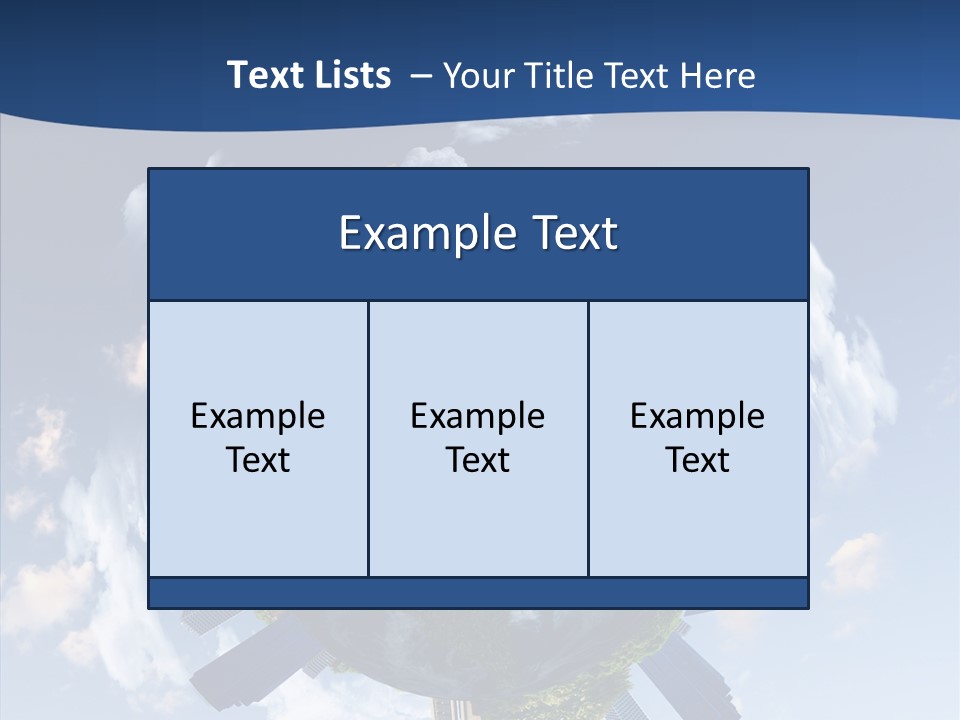 Air Plant Life PowerPoint Template