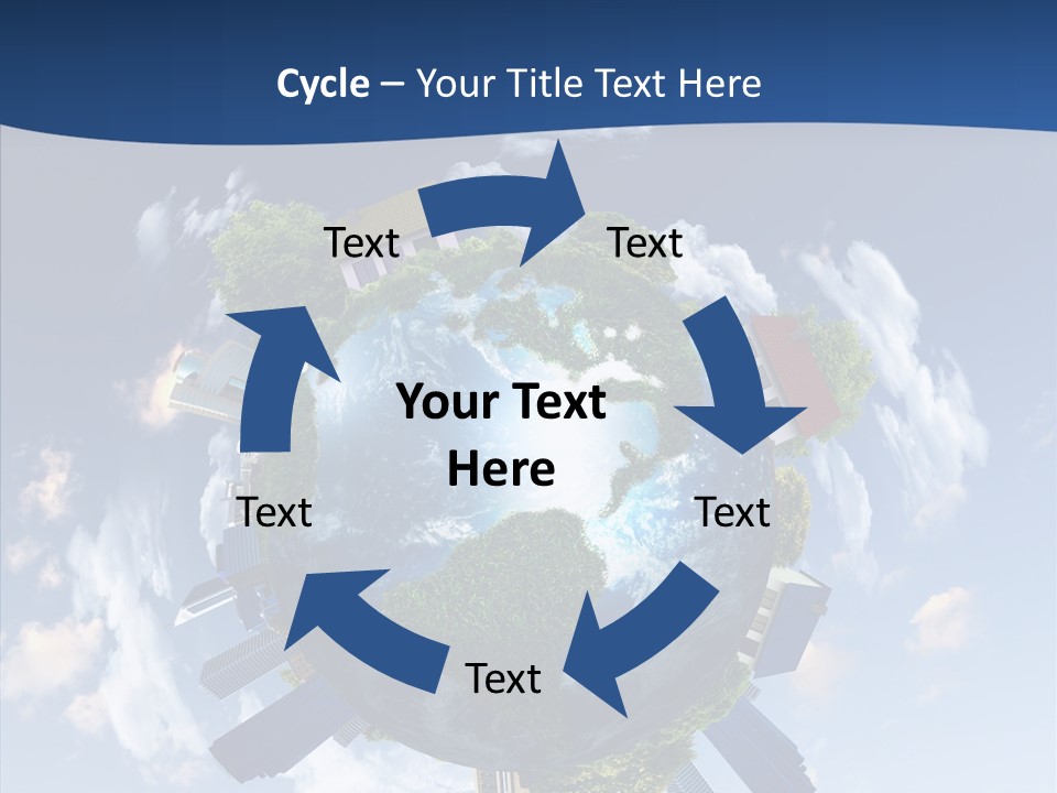 Air Plant Life PowerPoint Template