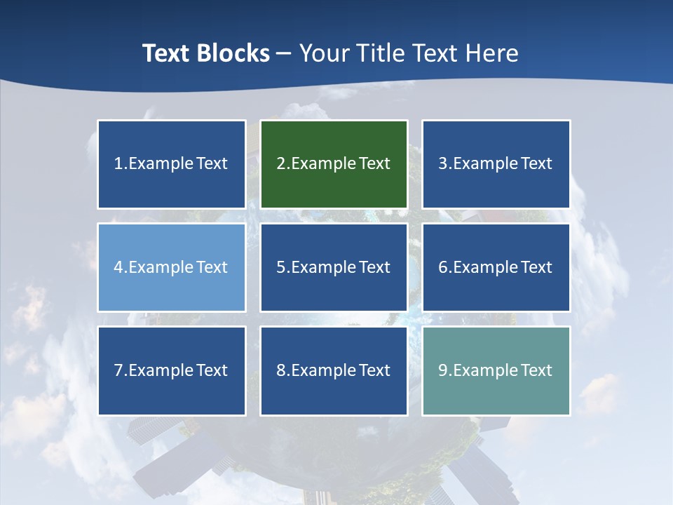 Air Plant Life PowerPoint Template