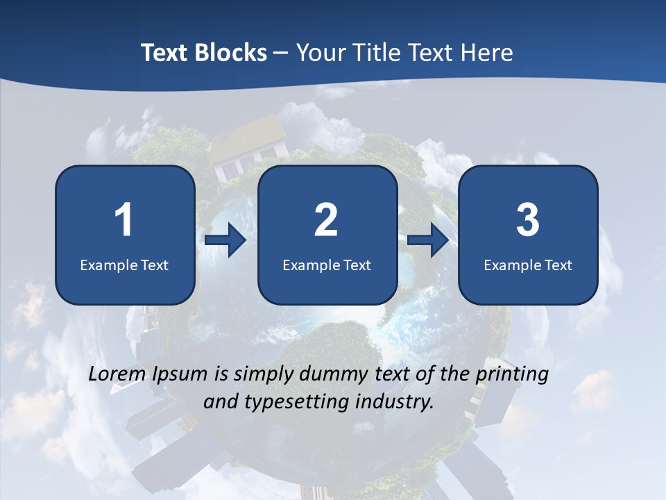Air Plant Life PowerPoint Template