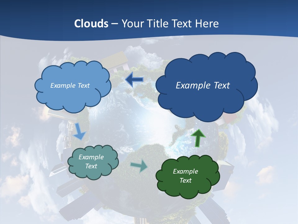Air Plant Life PowerPoint Template