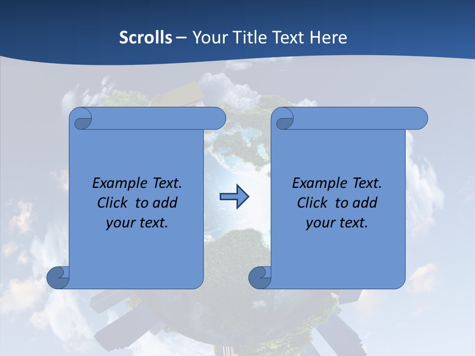 Air Plant Life PowerPoint Template