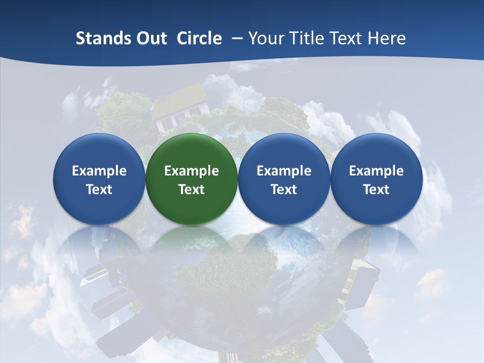 Air Plant Life PowerPoint Template