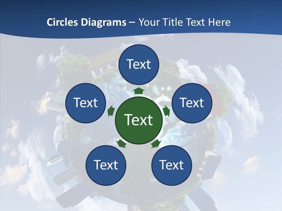 Air Plant Life PowerPoint Template