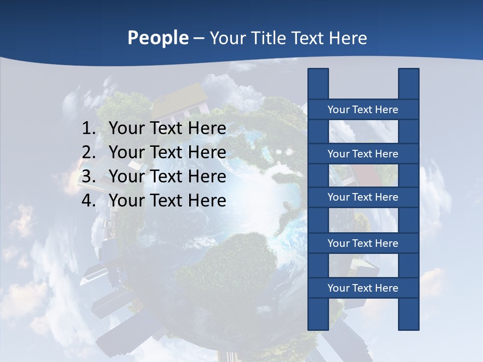 Air Plant Life PowerPoint Template