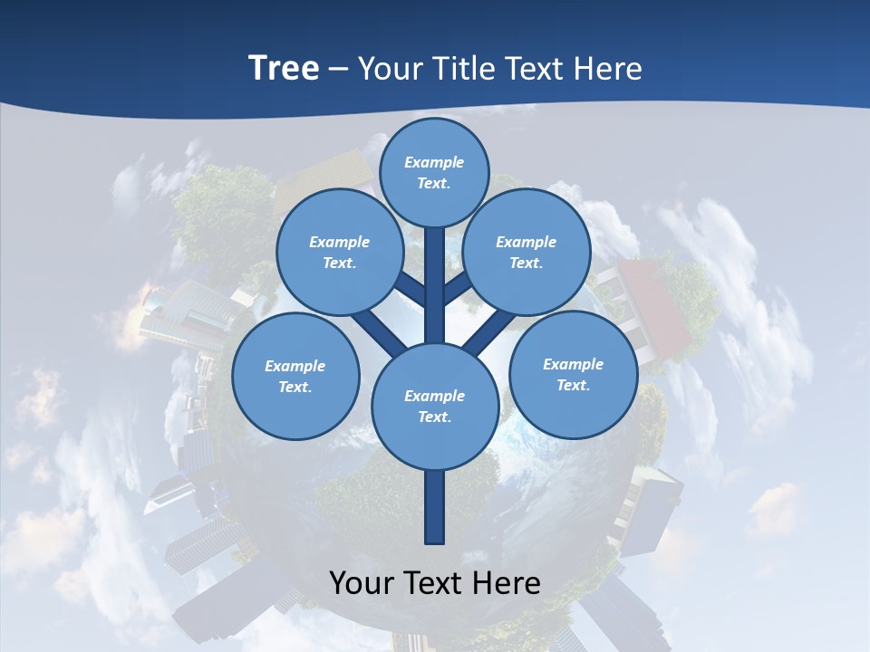 Air Plant Life PowerPoint Template