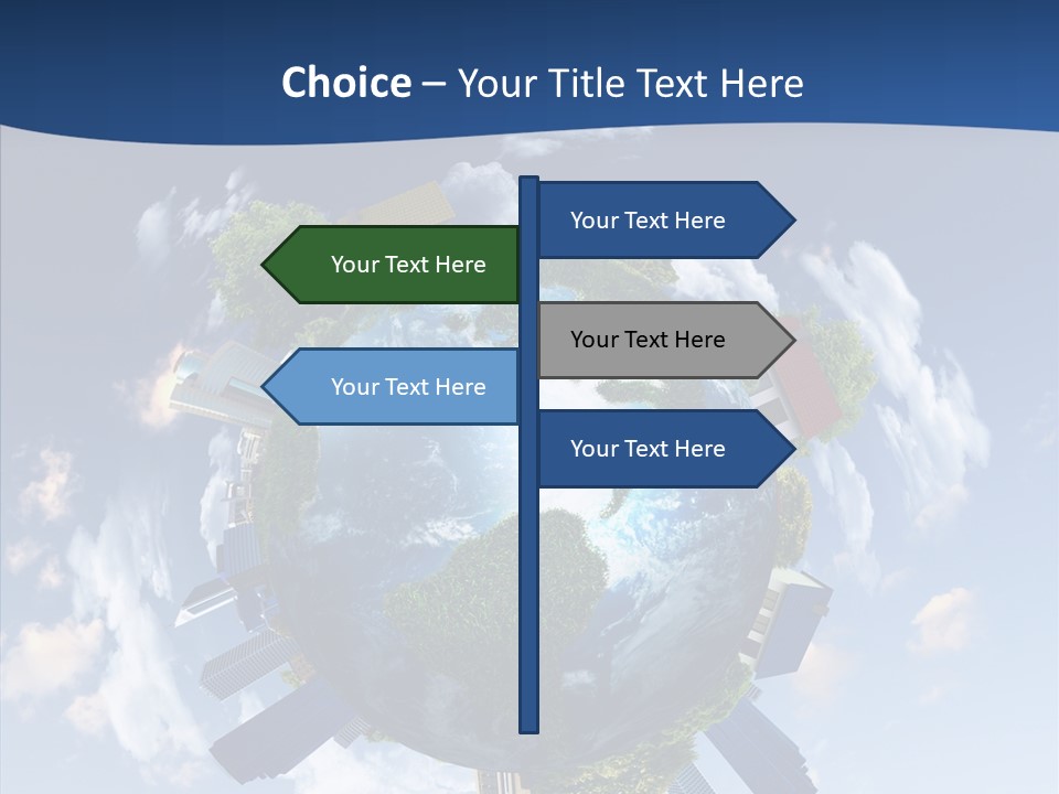 Air Plant Life PowerPoint Template