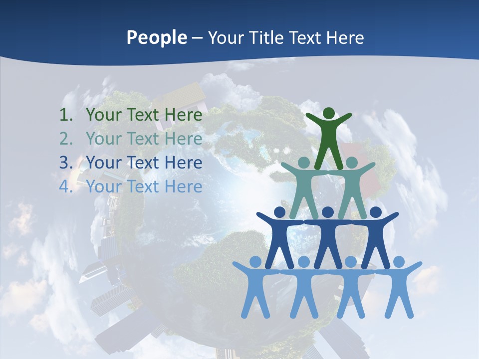 Air Plant Life PowerPoint Template