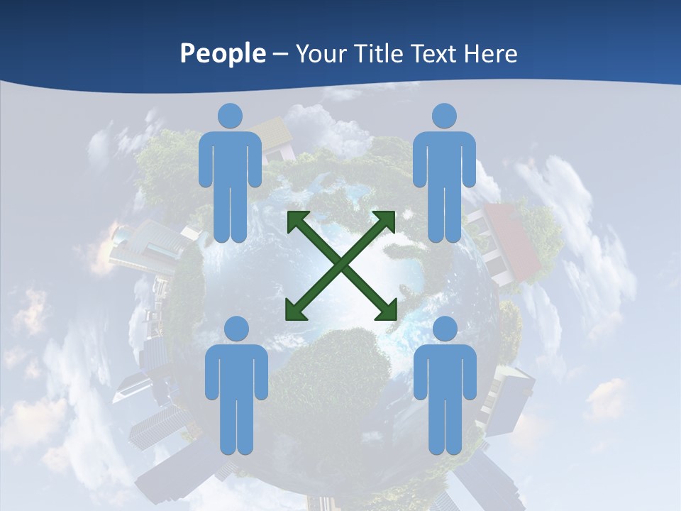 Air Plant Life PowerPoint Template