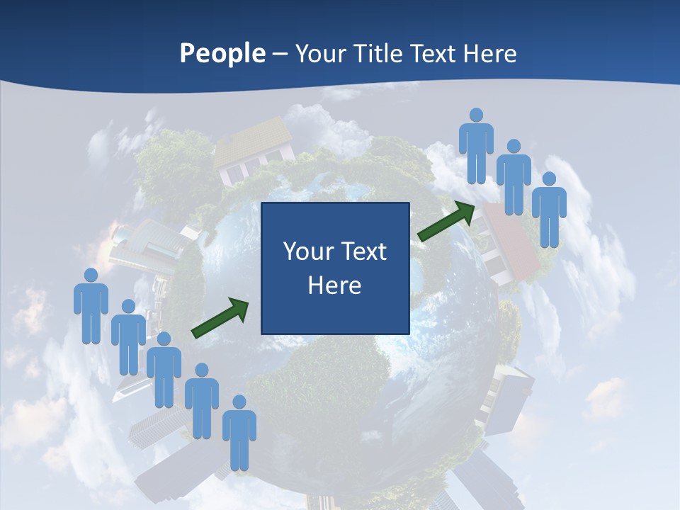 Air Plant Life PowerPoint Template