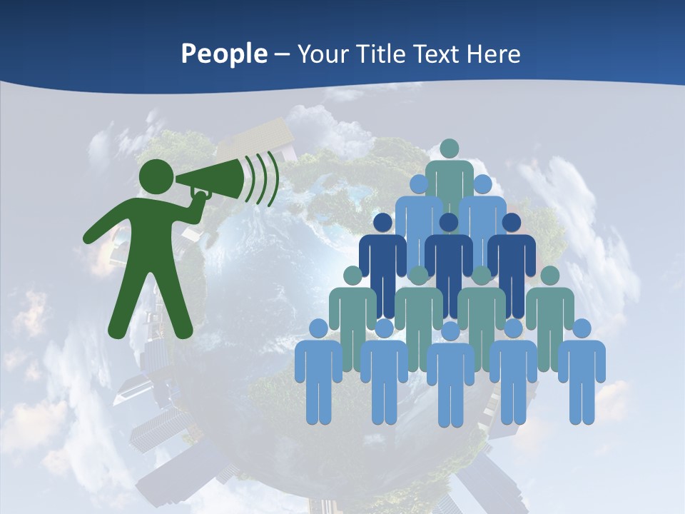 Air Plant Life PowerPoint Template