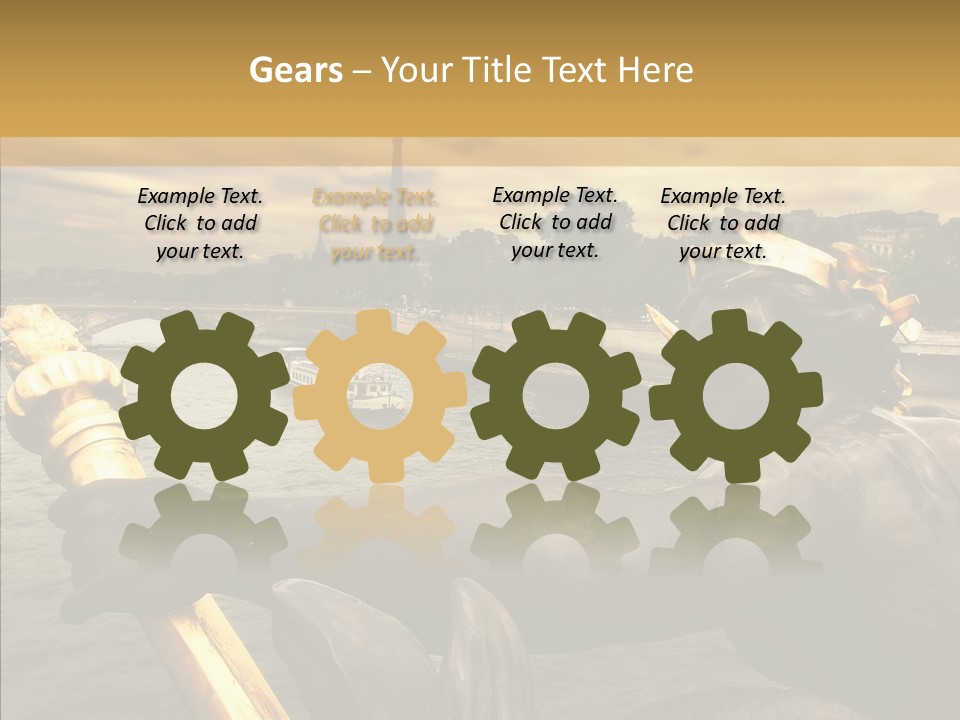 Sunrise Destination Site PowerPoint Template