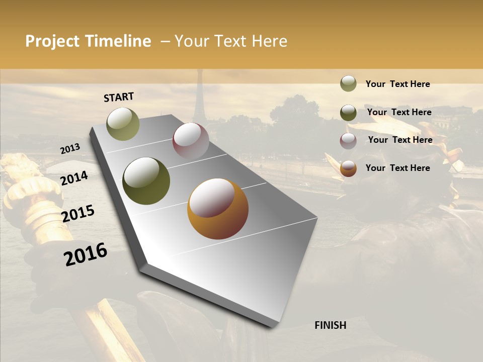 Sunrise Destination Site PowerPoint Template