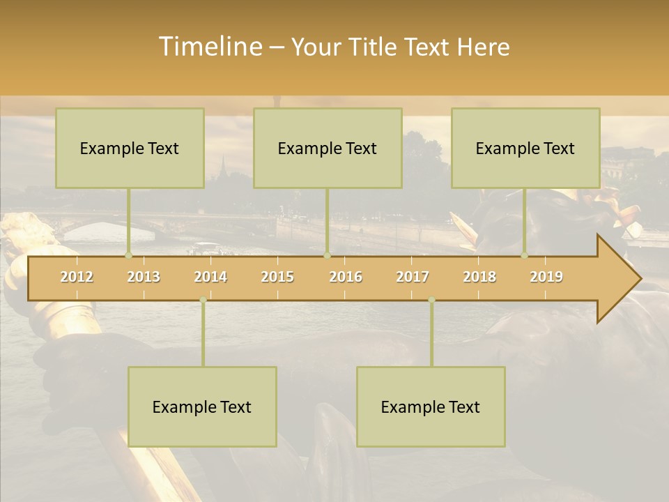 Sunrise Destination Site PowerPoint Template