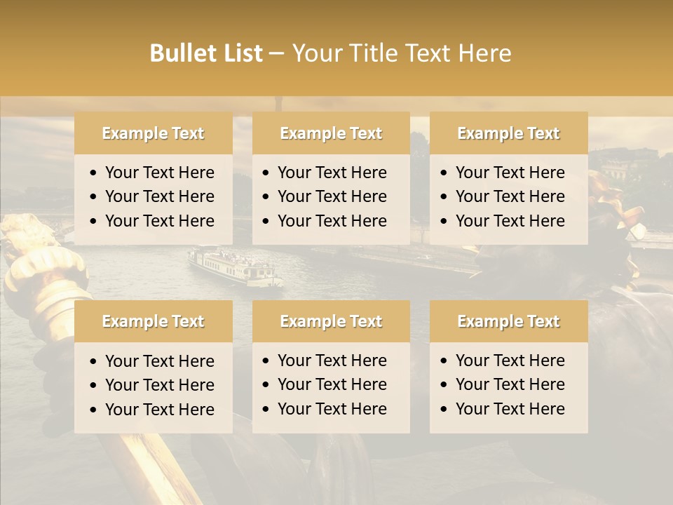 Sunrise Destination Site PowerPoint Template