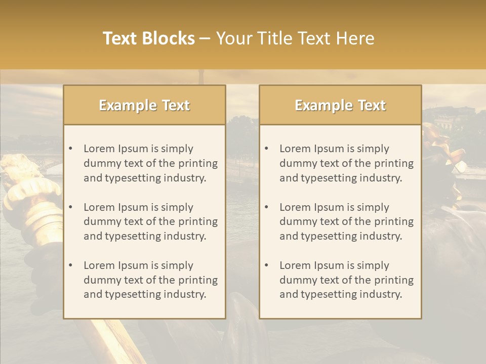 Sunrise Destination Site PowerPoint Template