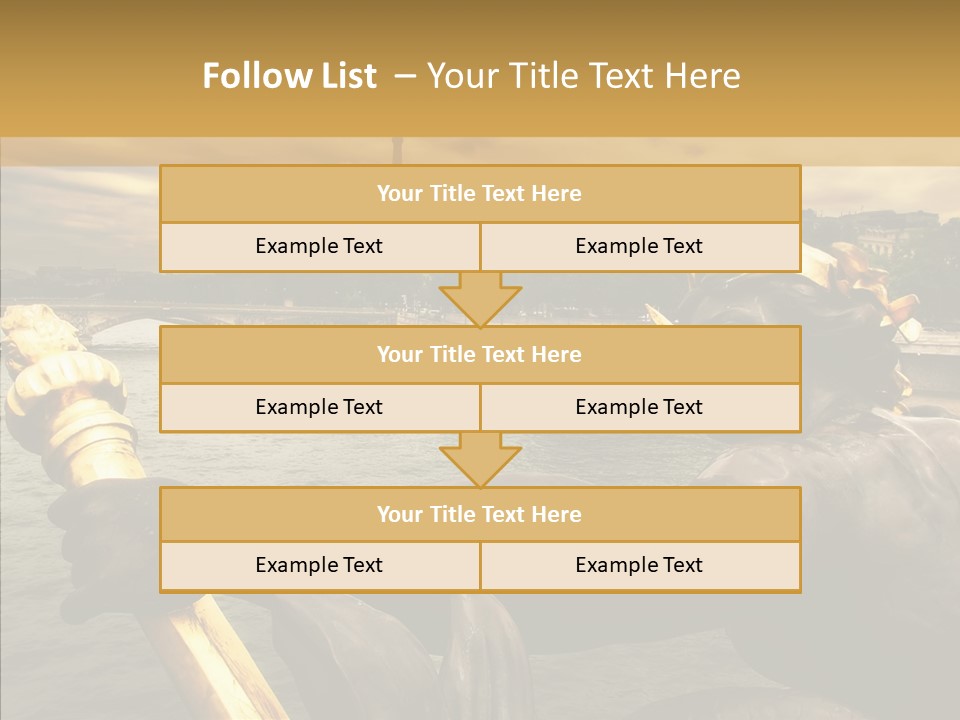 Sunrise Destination Site PowerPoint Template