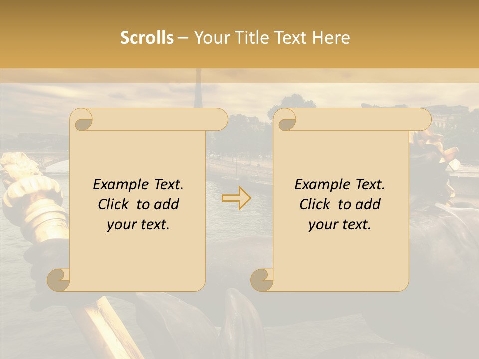 Sunrise Destination Site PowerPoint Template