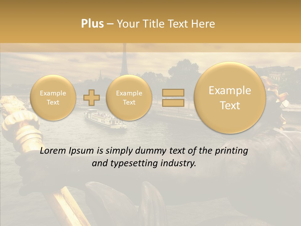 Sunrise Destination Site PowerPoint Template